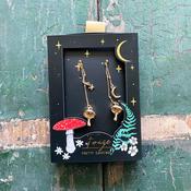 Disaster Designs Jewellery - Forage Gold Earrings