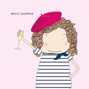 Rosie Made a Thing Card - Merci Buckets