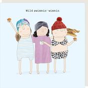 Rosie Made a Thing Card - Wild Swimmin Wimmin image