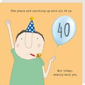 Rosie Made a Thing Card - 40 Years are Catching up with Us image