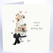 Luxury Extra Large Card - With Love on Your Wedding Day image
