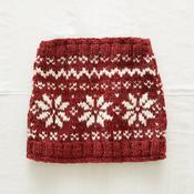 Aura Que Neckwarmer - Snowflake Himani Fair Isle Wool image