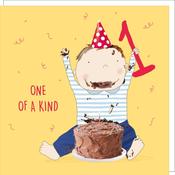 Rosie Made a Thing Card - 1 Cake Smash