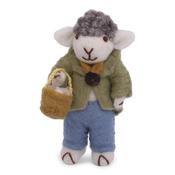 Gry &amp; Sif Decoration - Felt Sheep Farmer