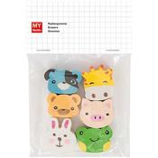 Paper Poetry Rubbers - Animal Faces