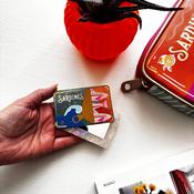 Disaster Designs Compact Mirror - Sardine Tin image