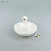 East of India - Porcelain Bowl Small - Dog/Little Treasures
