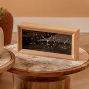 Karlsson Alarm Clock - Neat Bamboo Rectangle image