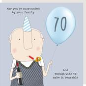 Rosie Made a Thing Card - 70 Bearable