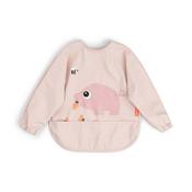 Done by Deer Eating - Sleeved Pocket Bib - Tiny Farm Powder