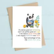 Dandelion Card - I’m Here for You