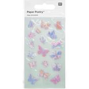 Paper Poetry Stickers - Foil Butterflies