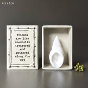 East of India Matchbox - Shell