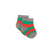 Polly &amp; Andy Bamboo Childrens Socks - Green and Red