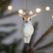 Pluto Design Christmas Decoration - Ceramic Deer