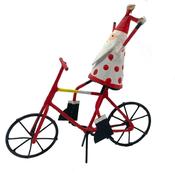 G-Bork Handmade Tin Santa Claus Tour de France