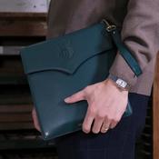 Ferris Wheel Press Leather Stationery - The Pendant Folio A5 / Deep Teal