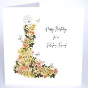 Luxury Extra Large Card - Happy Birthday Fabulous Friend image