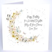 Luxury Extra Large Card - To a Wonderful Daughter image