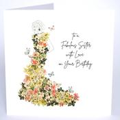 Luxury Extra Large Card - Fabulous Sister image