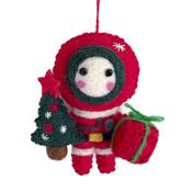 G-Bork Handmade Christmas Felt Bauble - Astronaut