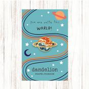 Dandelion Pin Badge - Planet