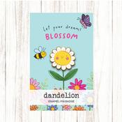 Dandelion Pin Badge - Flower