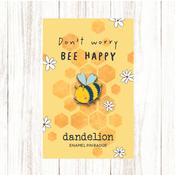Dandelion Pin Badge - Bee You