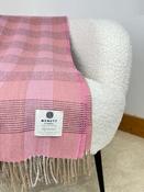 McNutt of Donegal Throw in Supersoft Lambswool Check - Saoirse image
