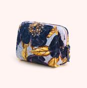 Powder Vanity Bag - Quilted Hellebore