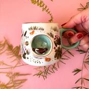 Disaster Designs Ceramics 3D Cup - Secret Garden Duck