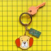 Disaster Designs Small Talk Keyring - More of a Dog Person