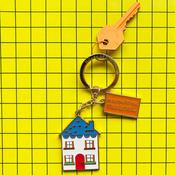 Disaster Designs Small Talk Keyring - Welcome to the Mad House