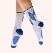 Powder Socks - Blue Birds image