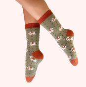 Powder Cosy Socks - Woolly Westie image