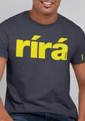 Fukil T Shirt - Rírá (Lime on Navy)