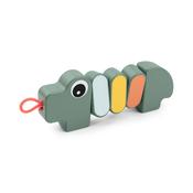 Done by Deer Playing - Twist &amp; Turn Toy - Croco Green