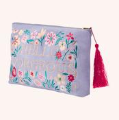 Powder Pouch - Hello Gorgeous Velvet Zip Pouch