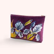 Powder Zip Pouch - Iris