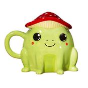 Sass &amp; Belle Mug - Fergus Frog &amp; Mushroom