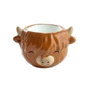 Sass &amp; Belle Egg Cup - Highland Cow image