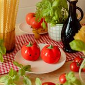 Sass &amp; Belle Salt &amp; Pepper Shakers - Tomato