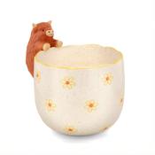 Sass &amp; Belle Planter - Peeking Highland Cow image