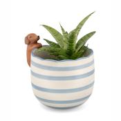 Sass &amp; Belle Planter - Peeking Sausage Dog image