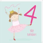 Rosie Made a Thing Card - 4 Ballet image