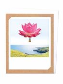 Pickmotion Photo-Card - Flower Air Balloon