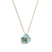 Bill Skinner Necklace - Forget Me Not 3 Cluster Pendant image