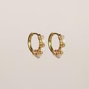 My Heritage Earrings - Ø12mm Mixed Gemstones Loops image