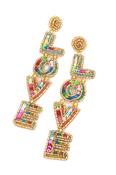 My Doris Earrings - Love Rainbow image