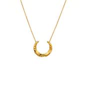 Loinnir Jewellery - Textured Torc Necklace - Gold Vermeil